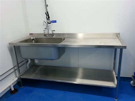 large stainless steel sinks commercial